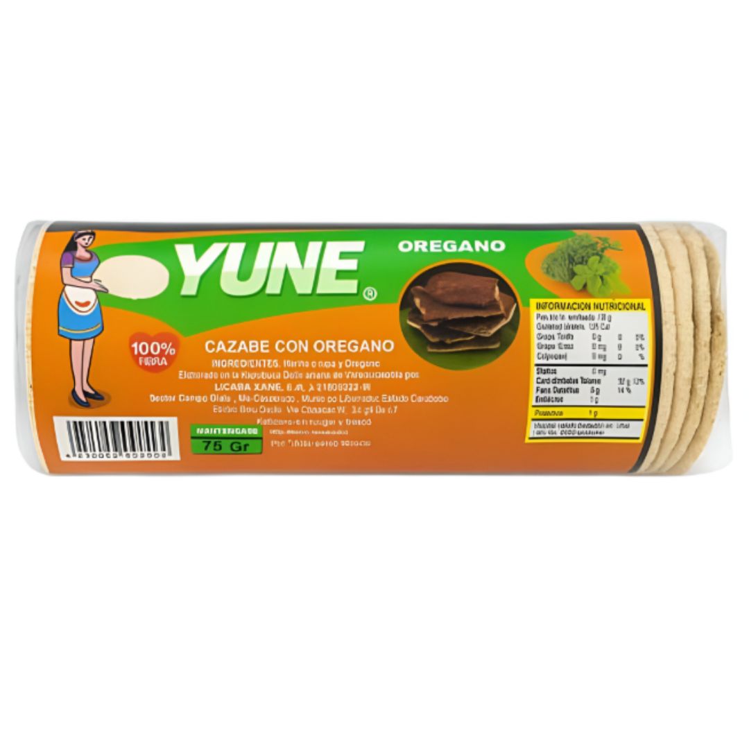CAZABE OREGANO YUNE 80GR