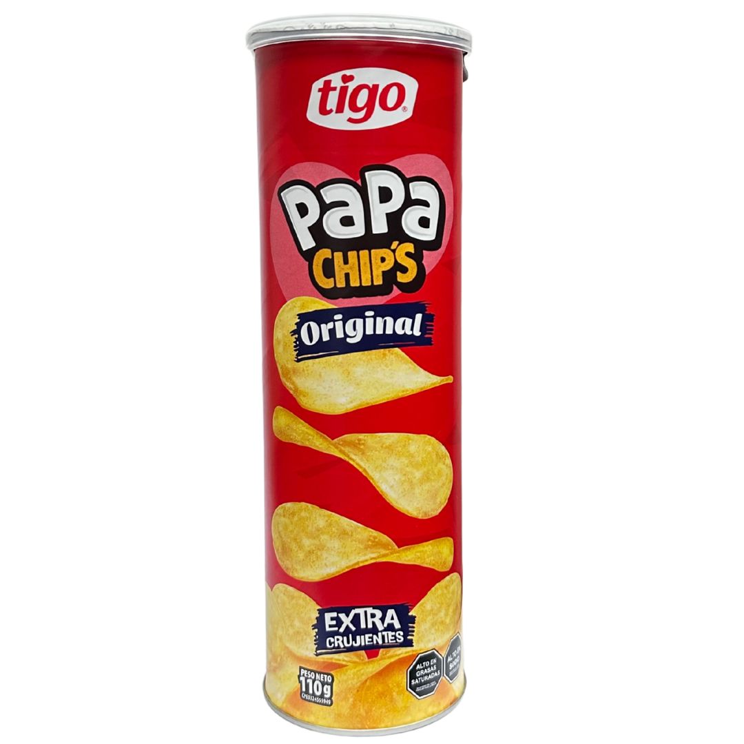 PAPAS CHIPS ORIGINAL TIGO 110GR