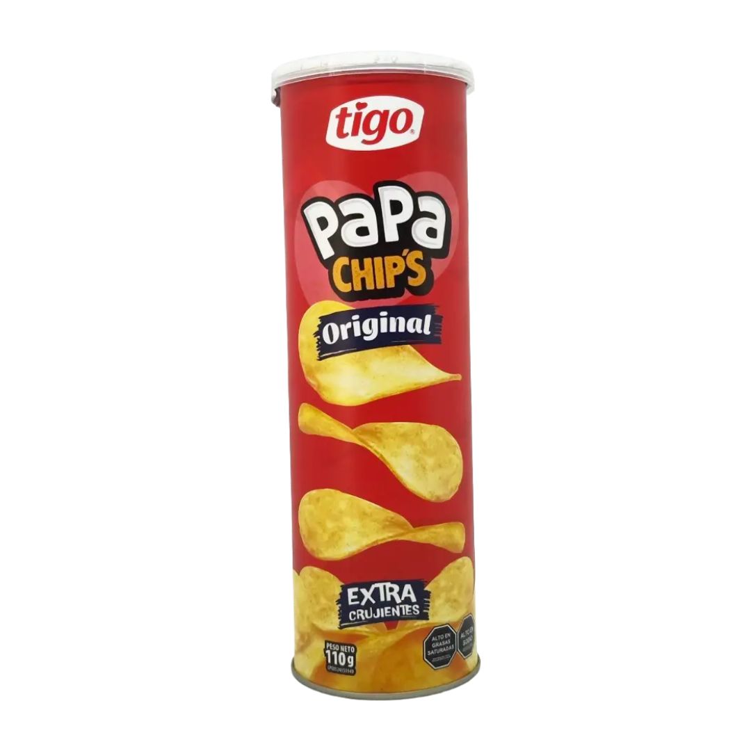 PAPAS CHIPS TIGO ORIGINAL 110GR