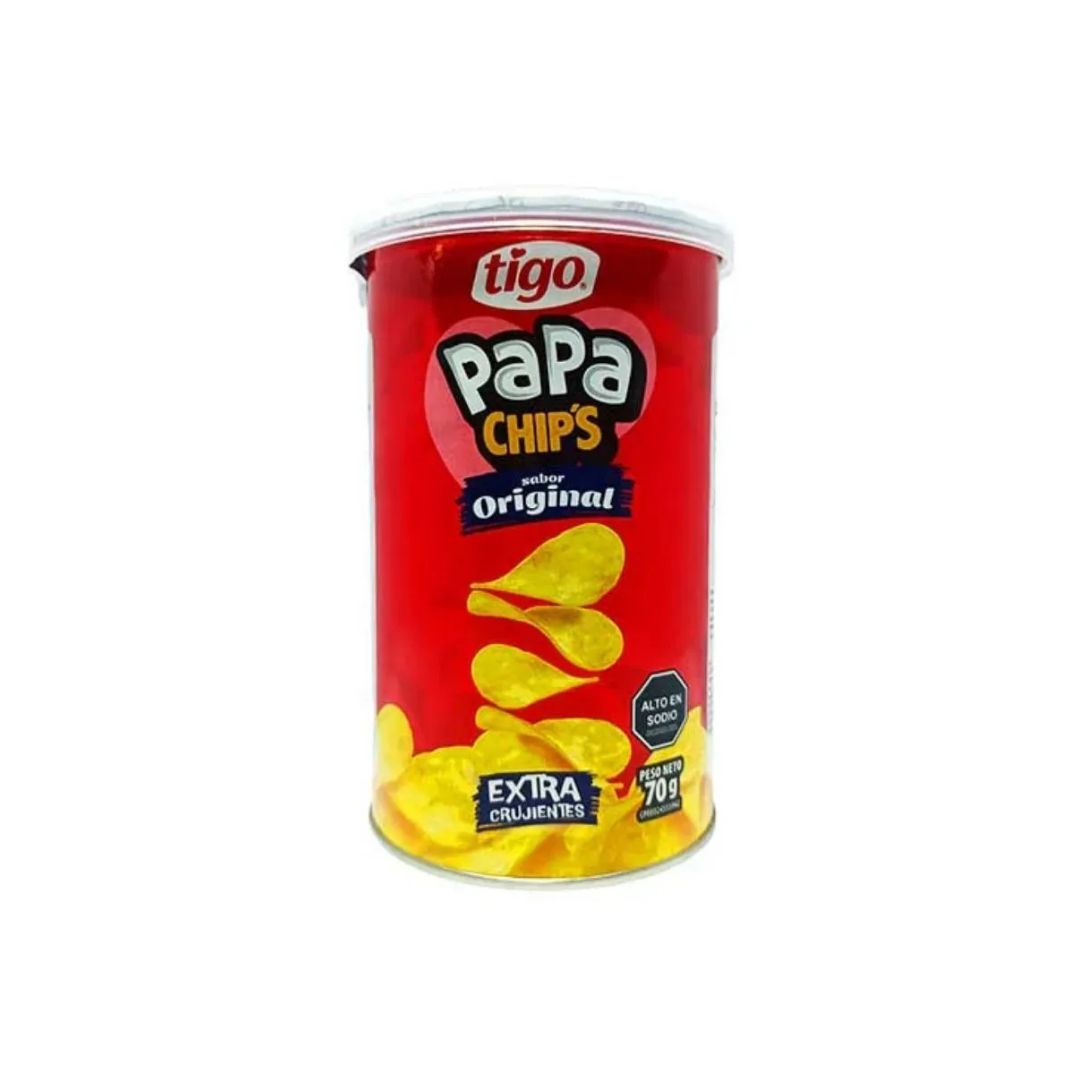 PAPAS CHIPS TIGO ORIGINAL 70GR