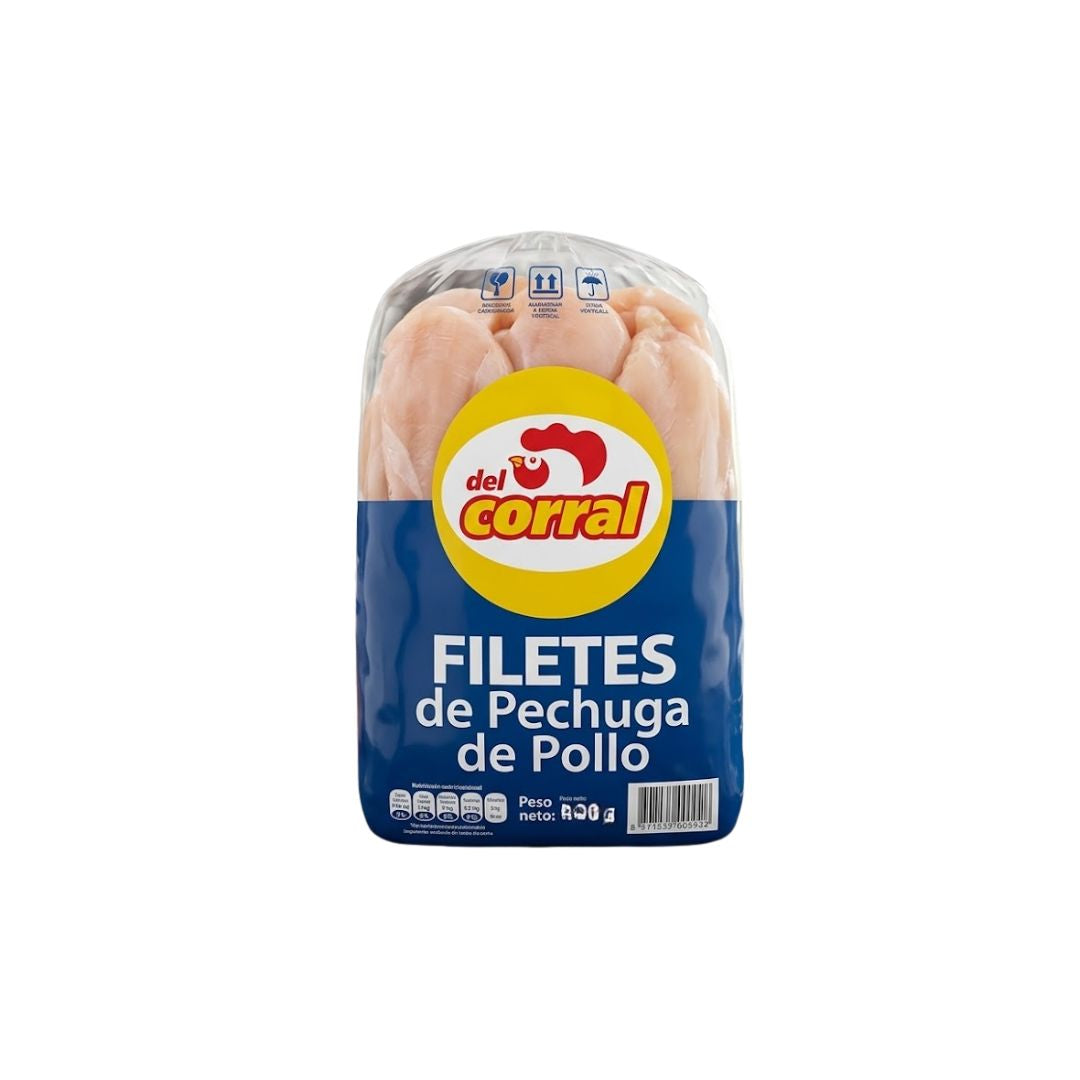 MILANESA FILETE DE PECHUGA DEL CORRAL 1.800 A 1.850KG APROXIMADO