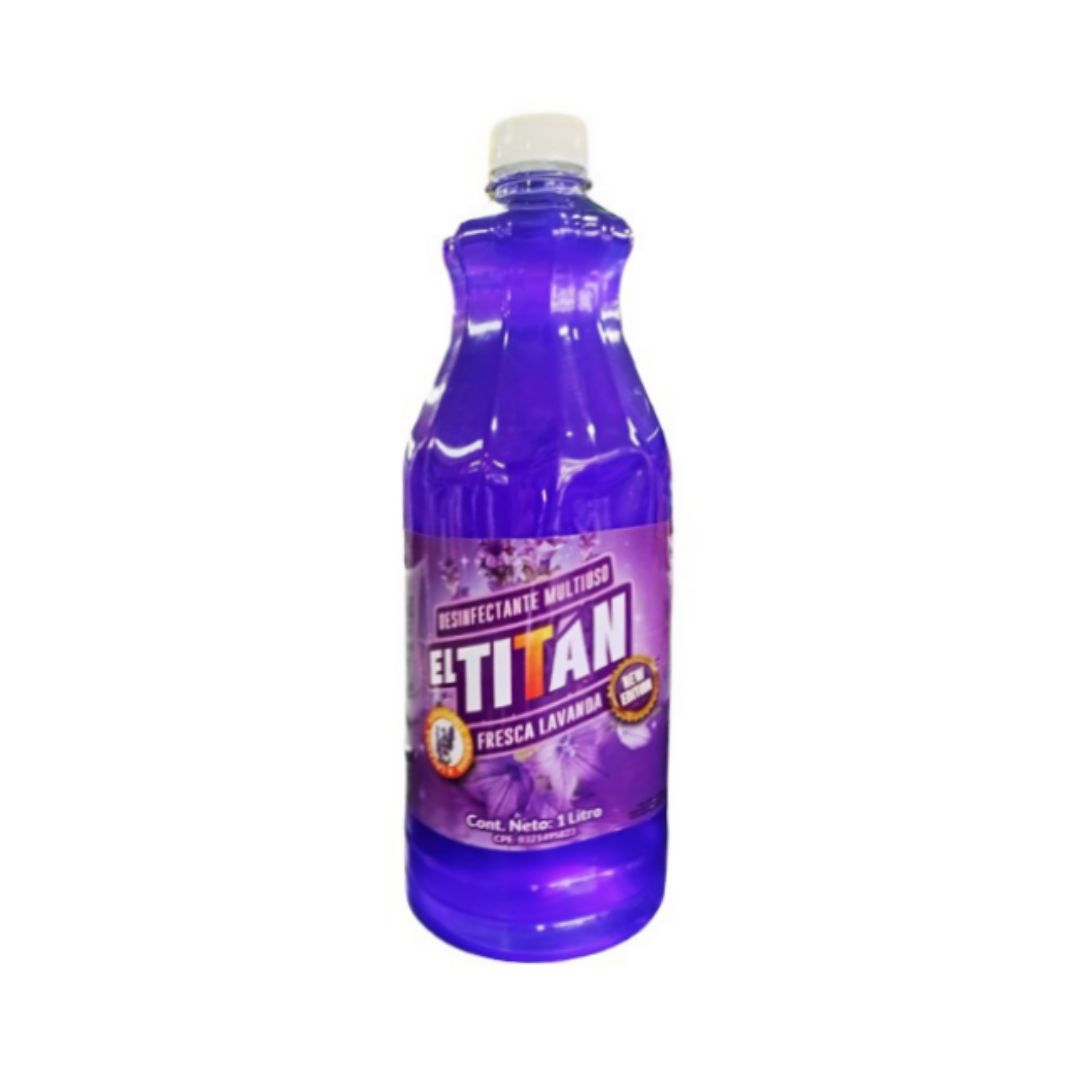 DESINFECTANTE LAVANDA EL TITAN 1000ML