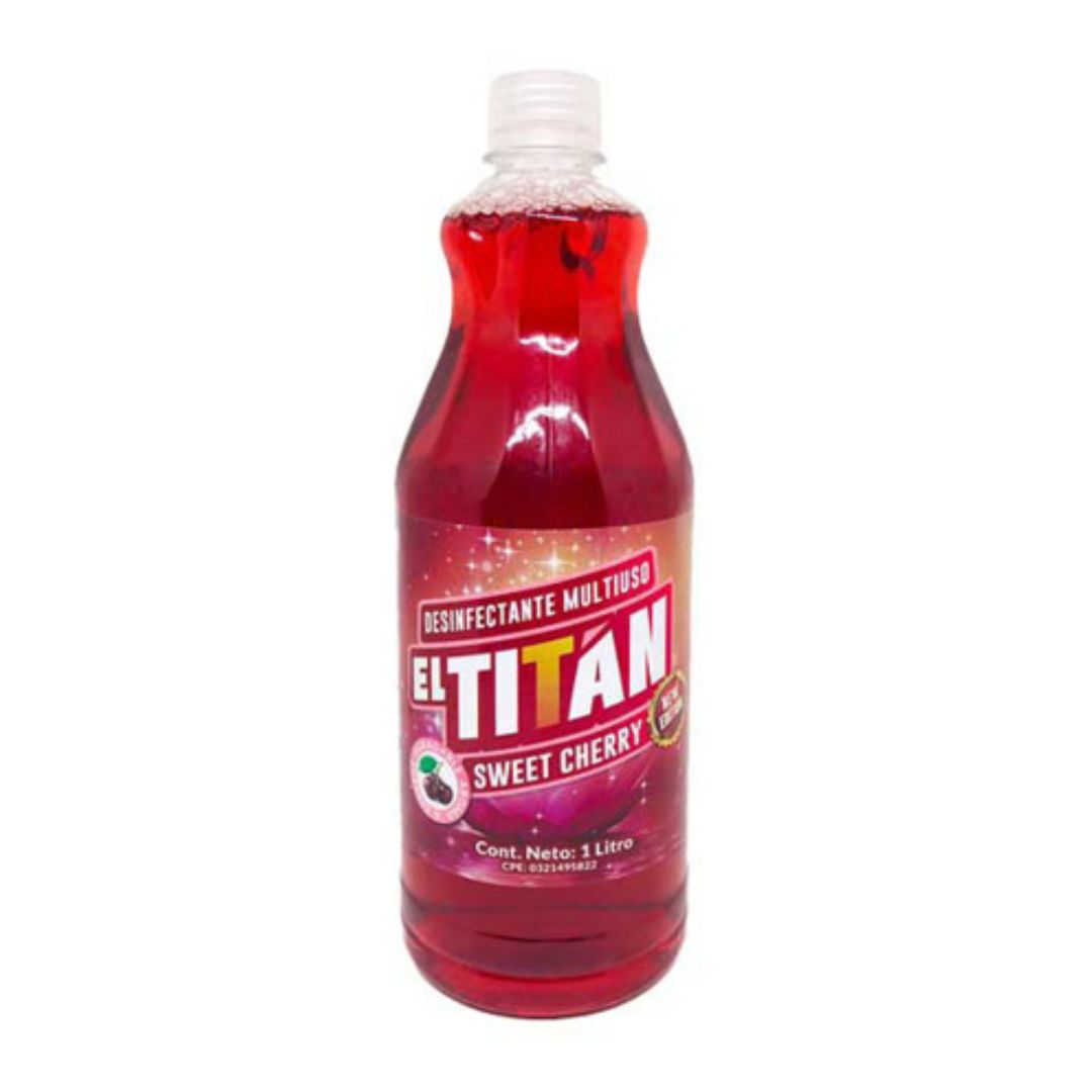 DESINFECTANTE CEREZA EL TITAN 1000ML