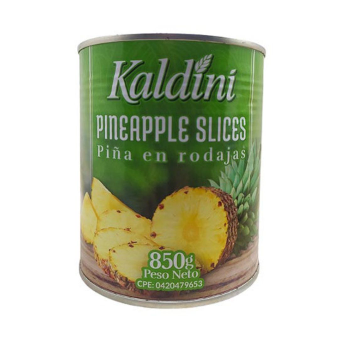PIÑA EN RODAJAS KALDINI 850GR