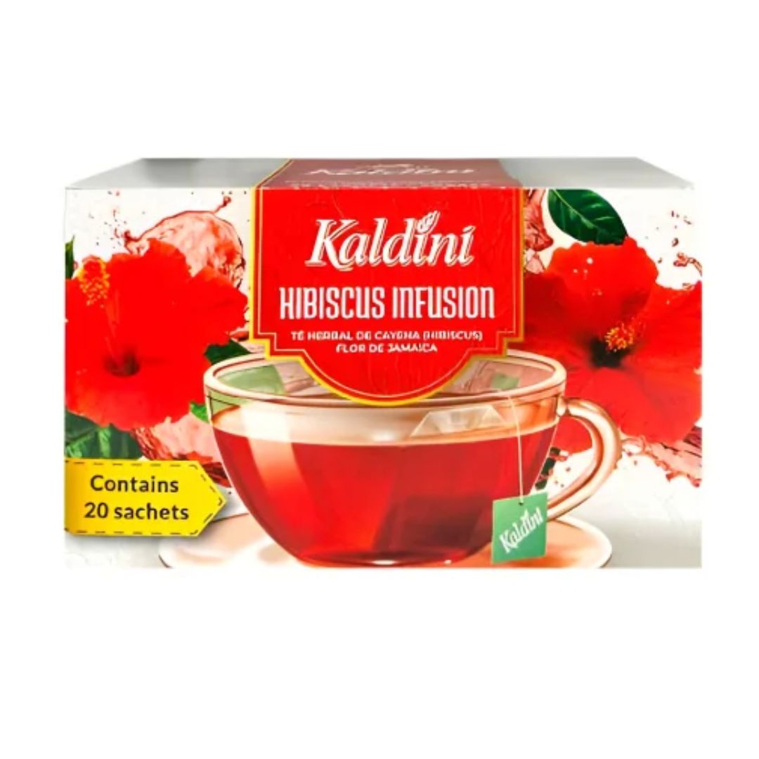TE HERBAL FLOR DE JAMAICA KALDINI 20UDS