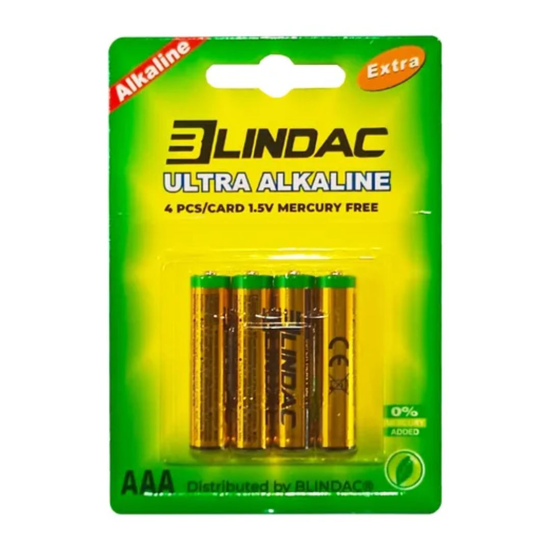 PILA AAA BLINDAC ALKALINE 4UNDS
