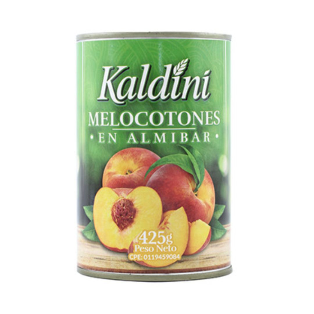 MELOCOTONES EN ALMIBAR KALDINI 425GR