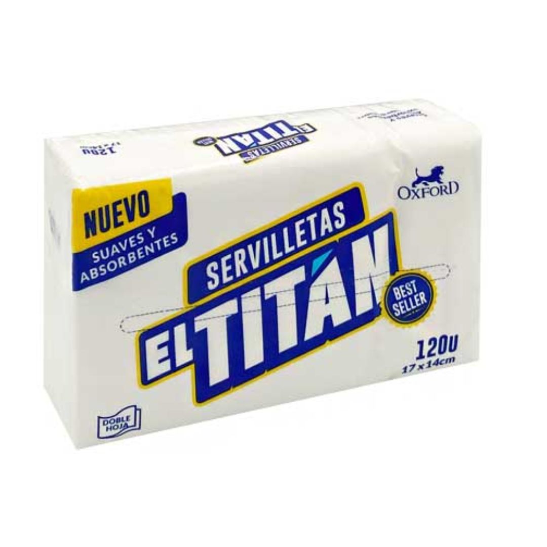 SERVILLETAS LARGE 1714 TITAN 120UDS
