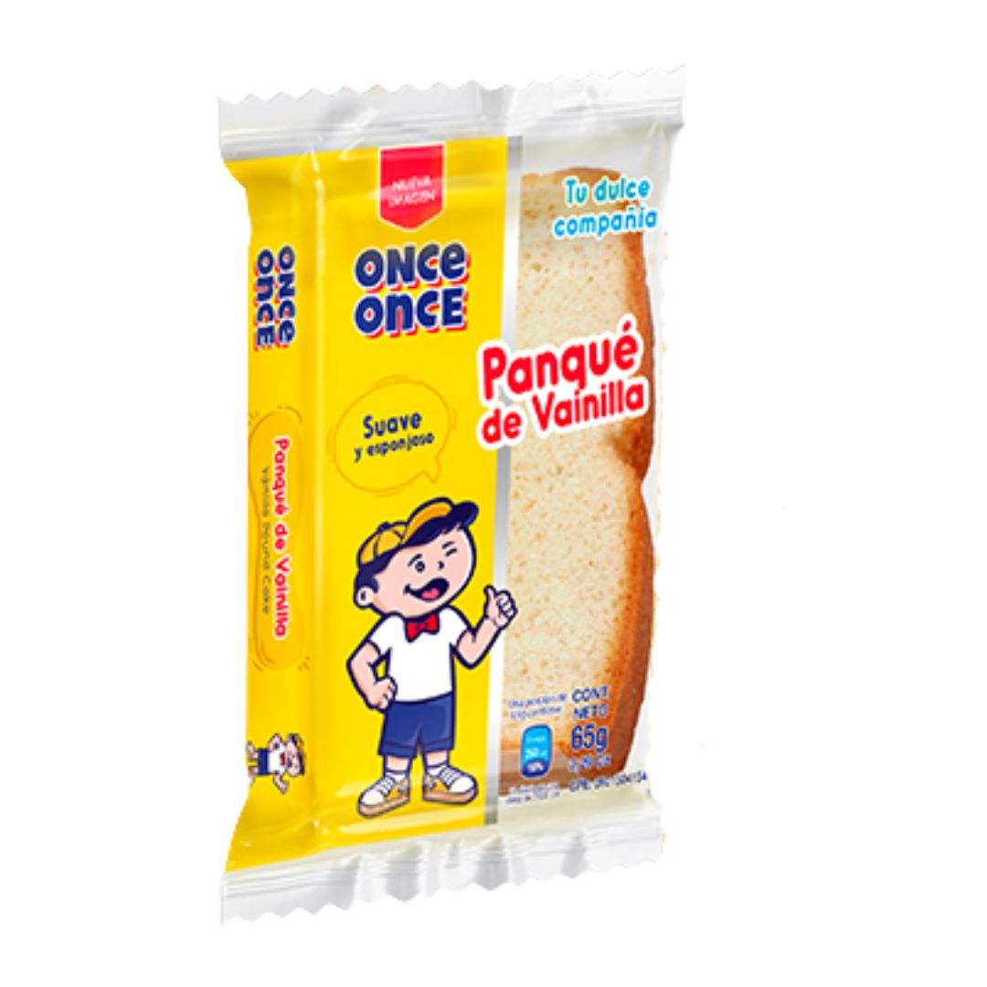 PANQUE VAINILLA ONCE ONCE 65GR