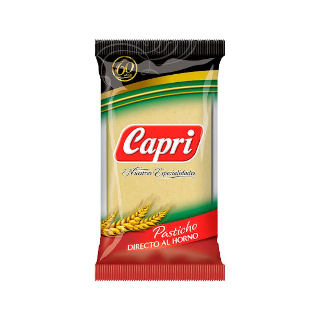 PASTA PARA PASTICHO CAPRI 250 GR