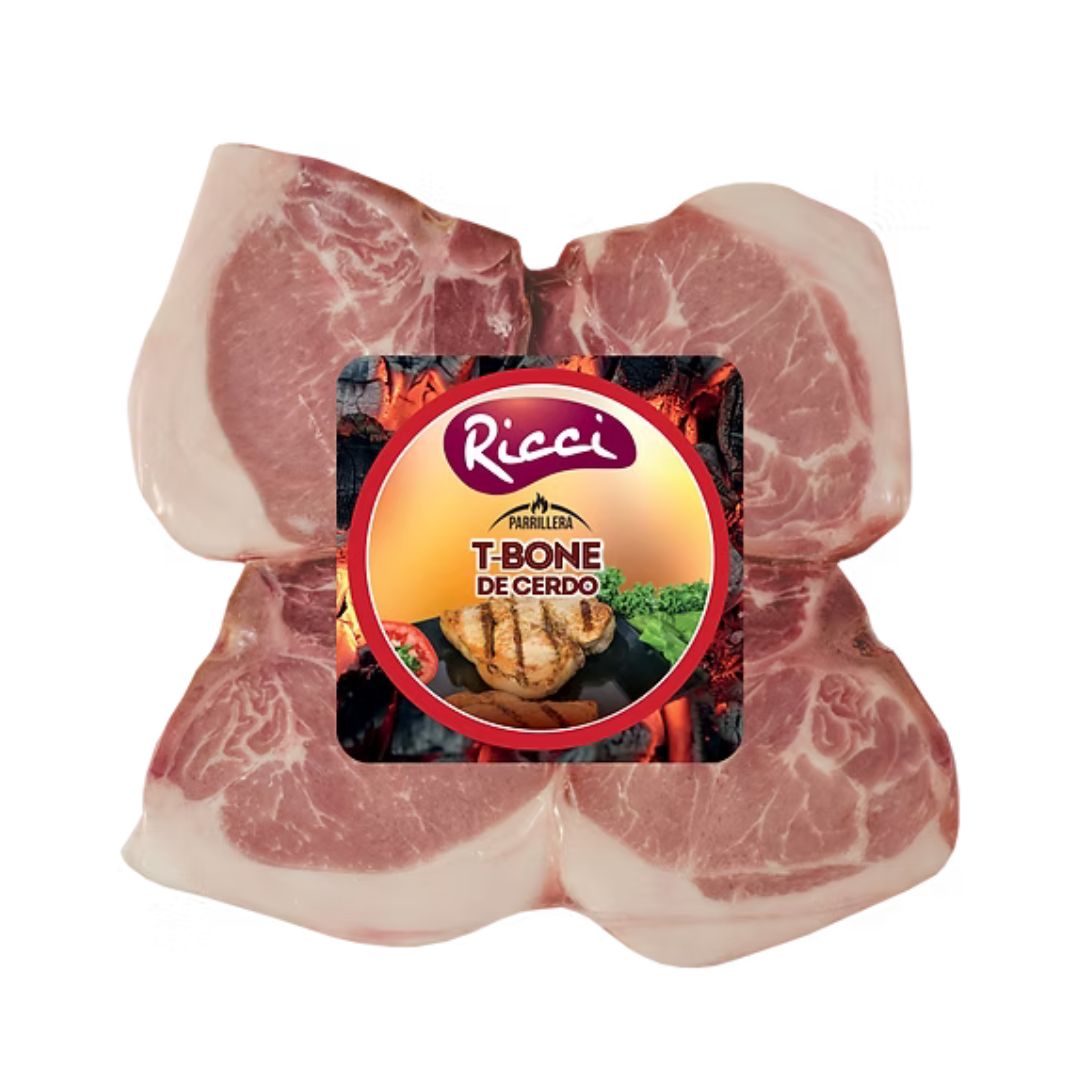 T-BONE DE CERDO RICCI 1,300 KG