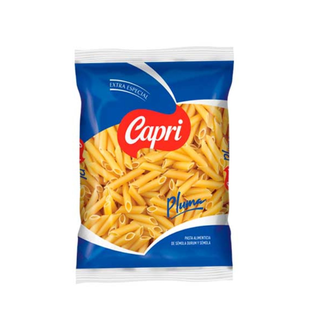 PASTA CAPRI EXTRA ESPECIAL PLUMA 500 GR