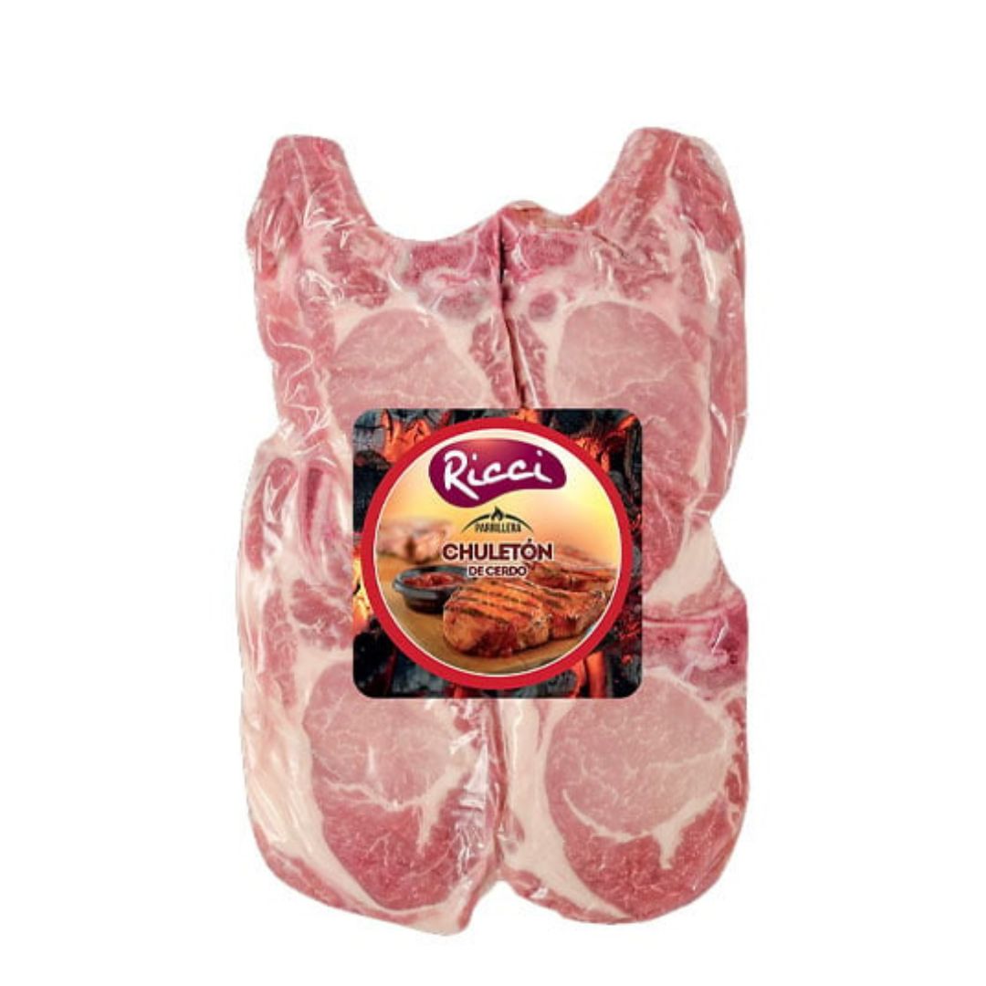 CHULETON DE CERDO RICCI 1,100 KG