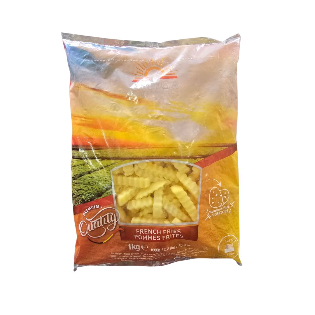 PAPAS ONDULADAS OMEGA 1KG