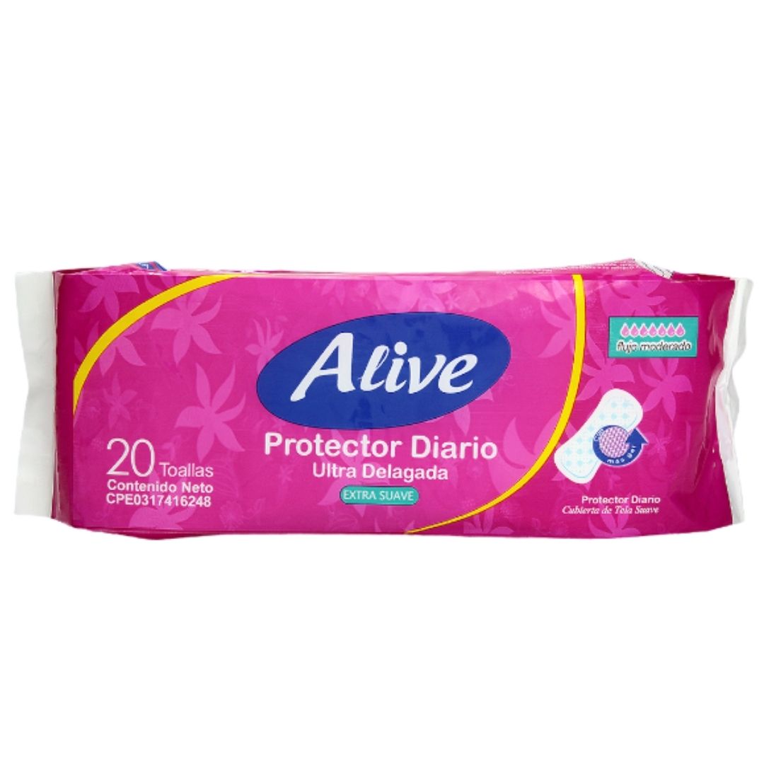 PROTECTORES DIARIOS ALIVE