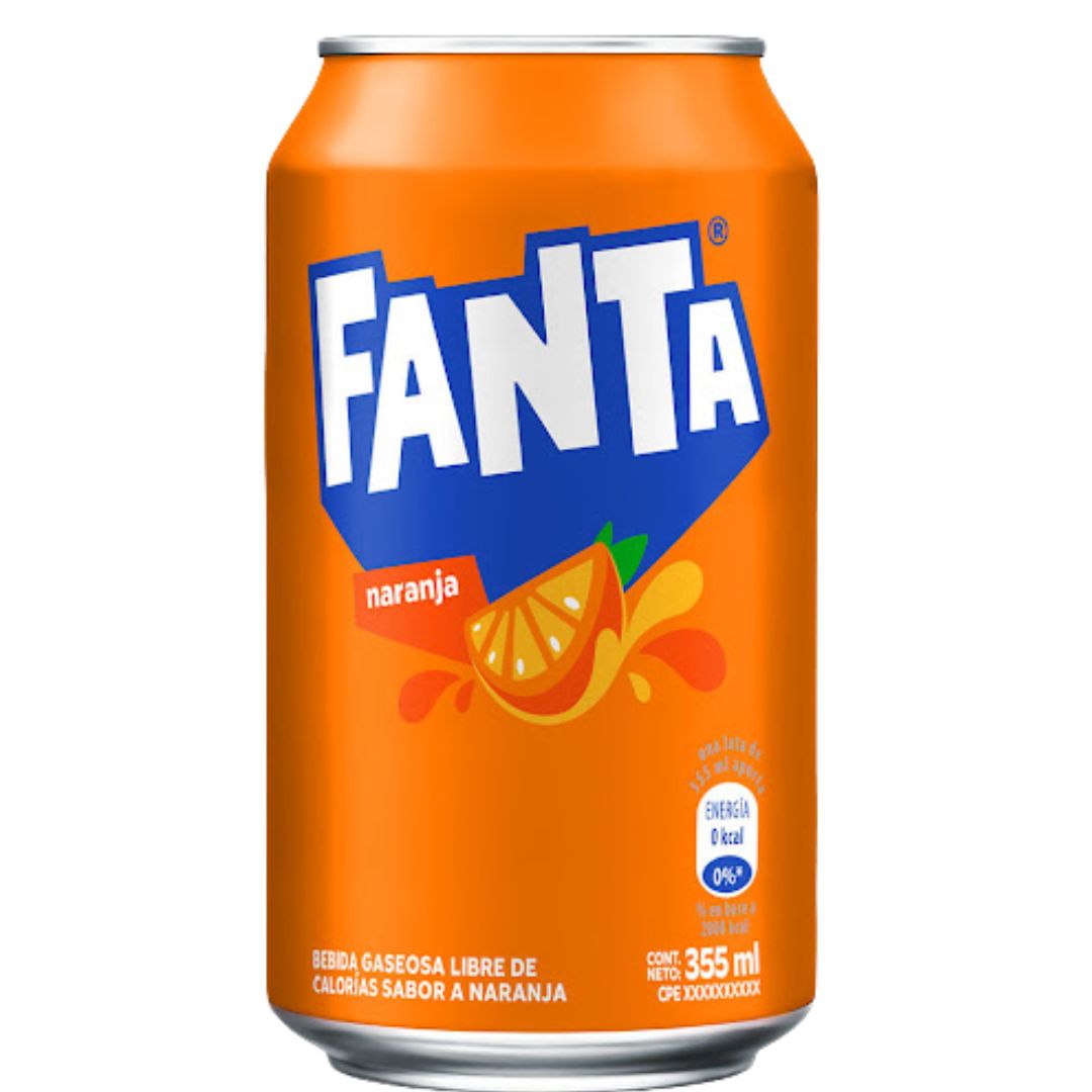 REFRESCO FANTA NARANJA LATA 355ML