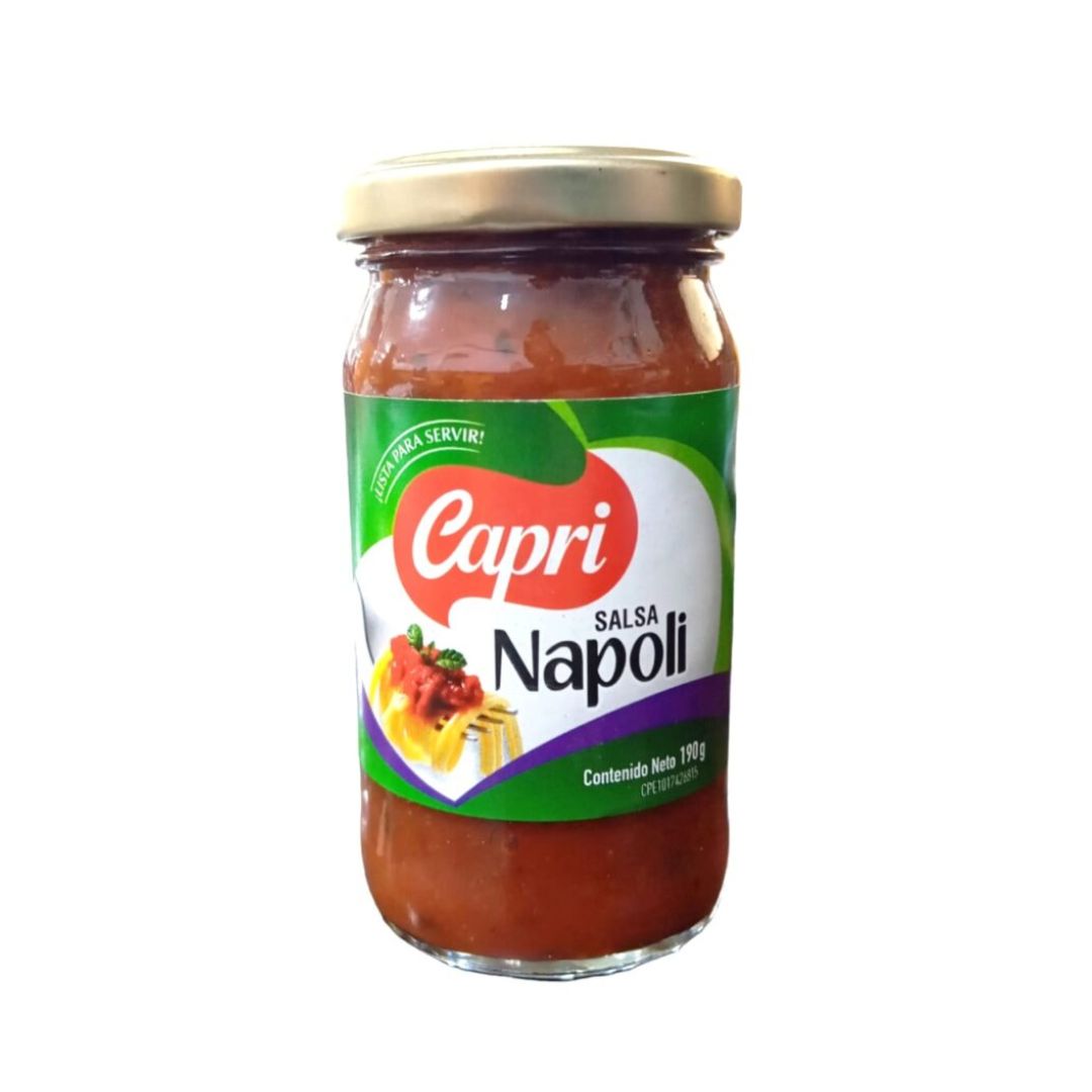 SALSA NAPOLI CAPRI 190GR