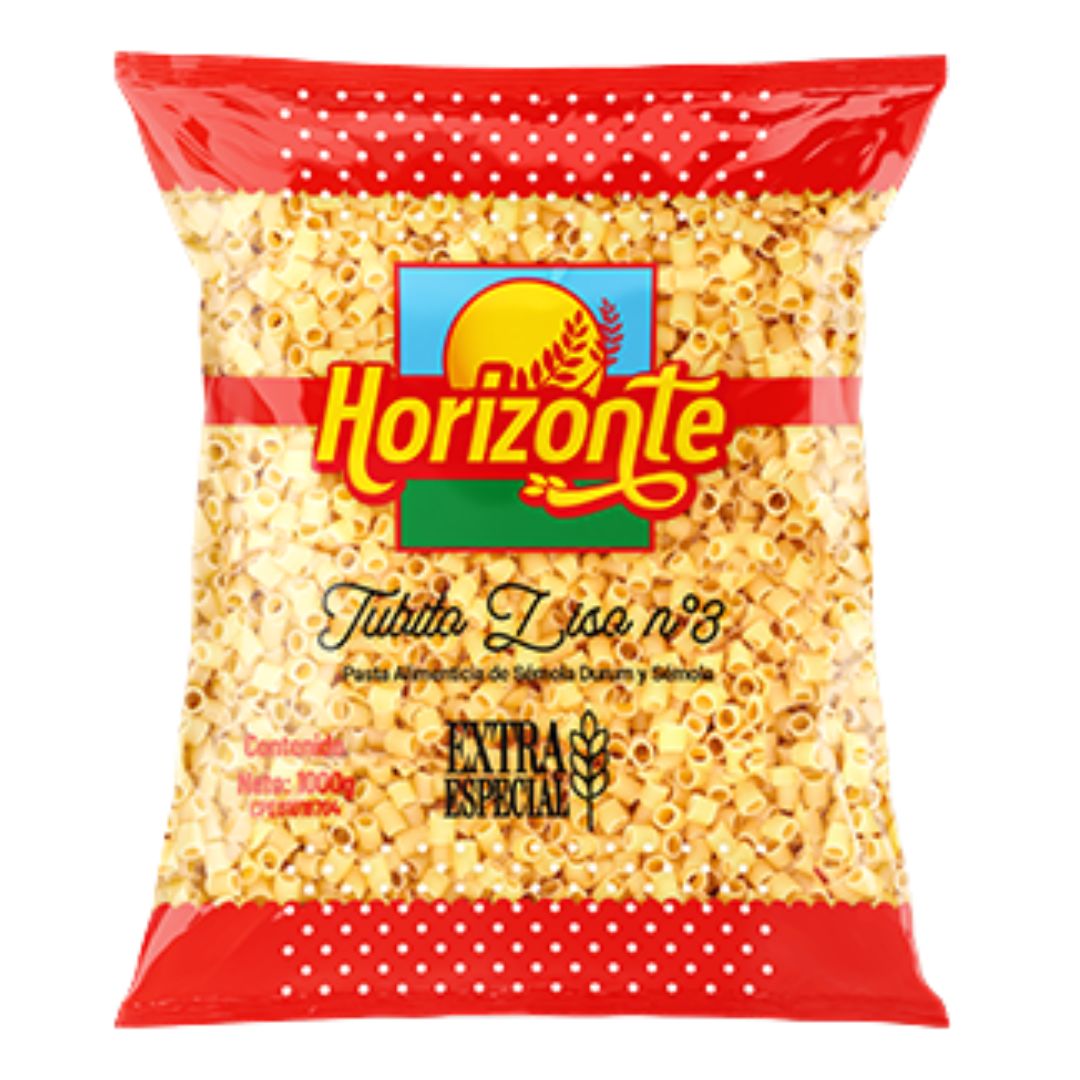 PASTA HORIZONTE TUBITO N°3 1KG