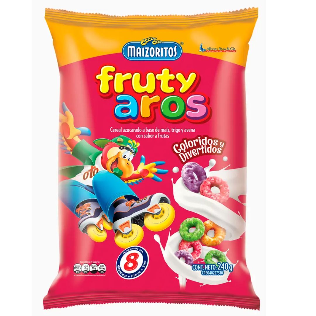 FRUTY AROS MAIZORITOS 240GR