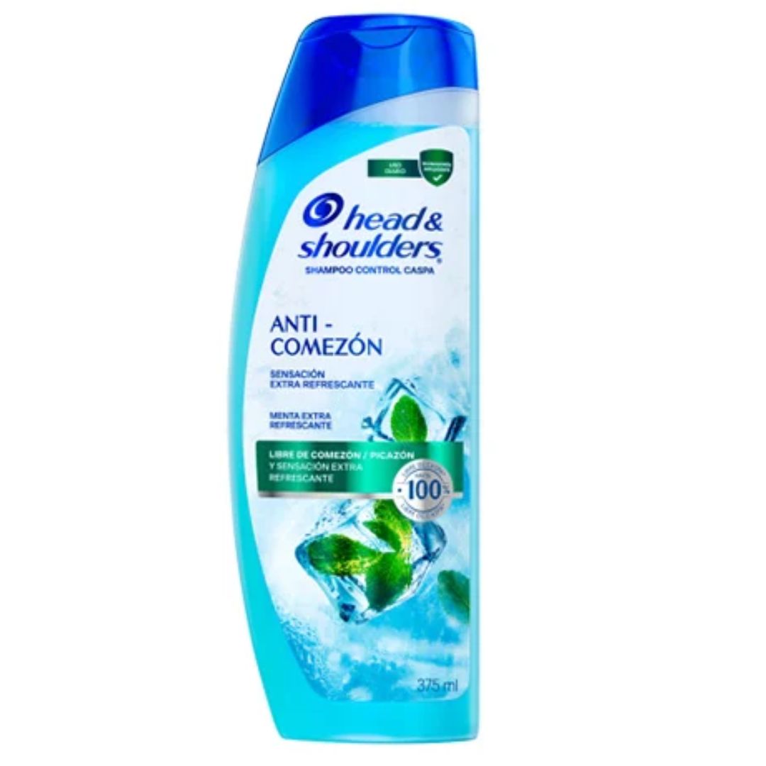 Shampoo head and shoulders anti comezón 375ml