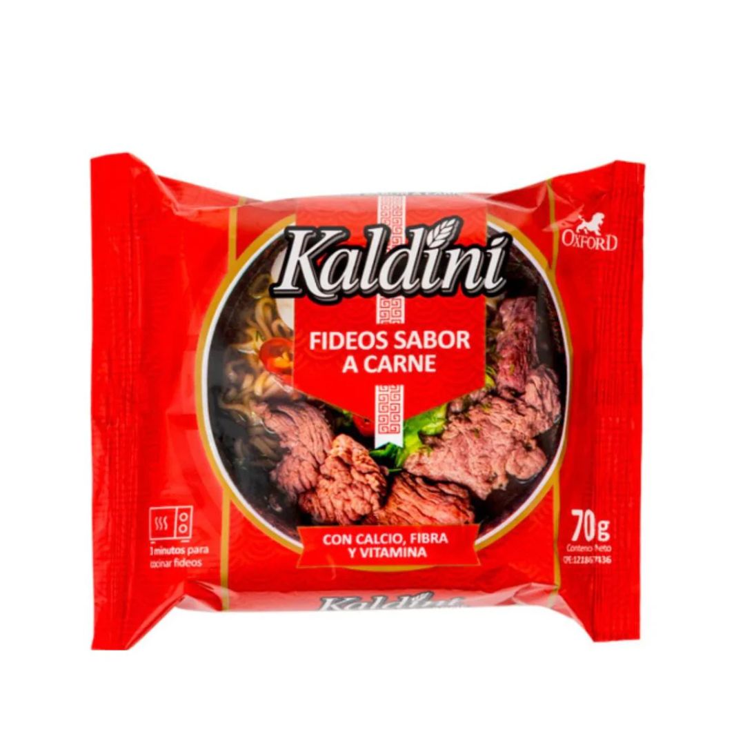 FIDEOS DE CARNE KALDINI 70GR