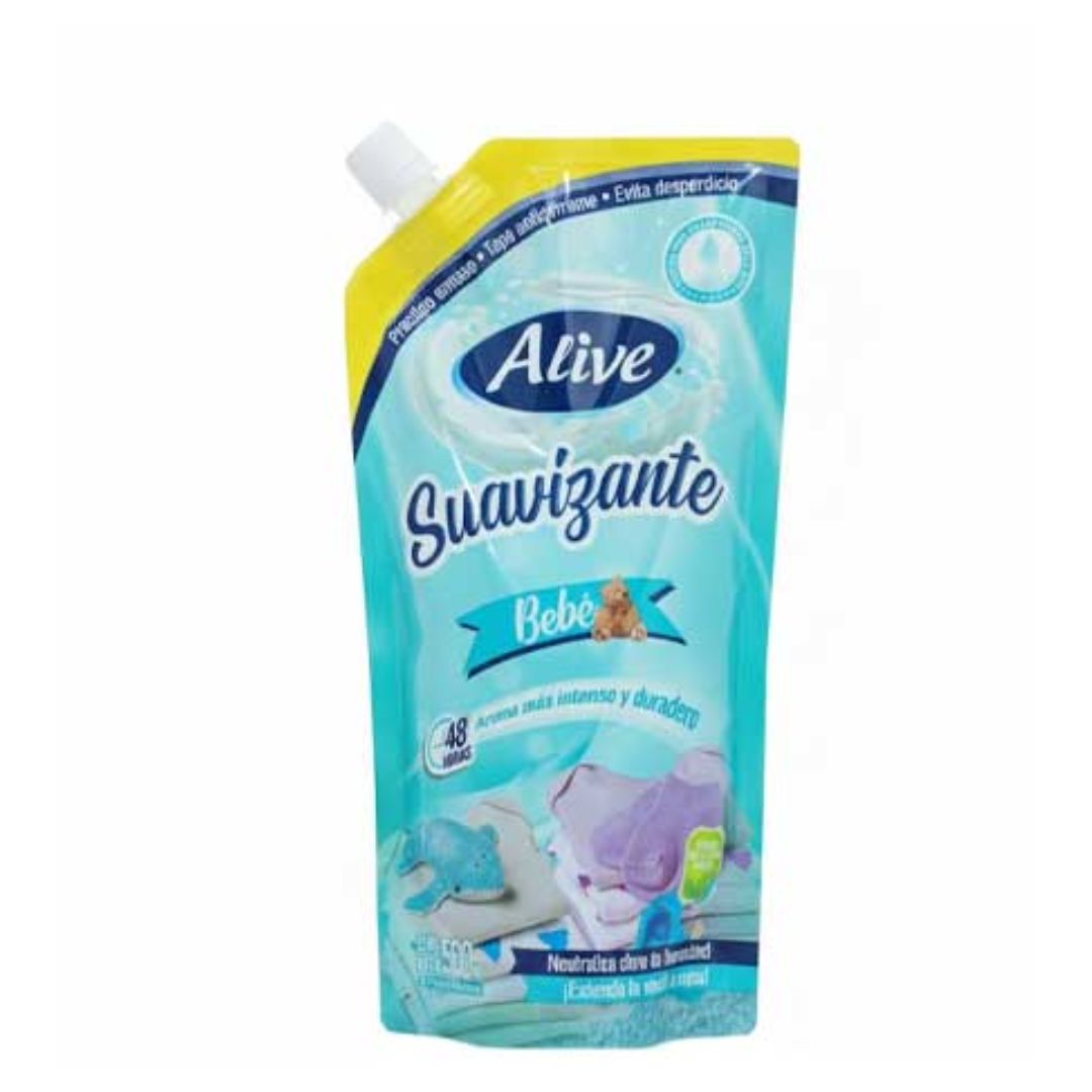 SUAVIZANTE ALIVE BEBE 500ML