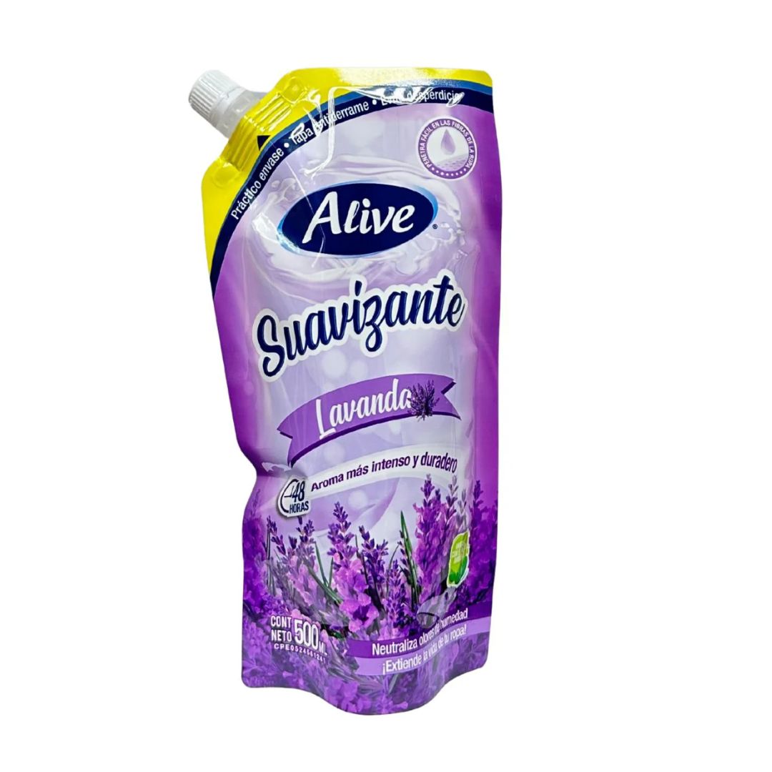 SUAVIZANTE ALIVE LAVANDA 500ML