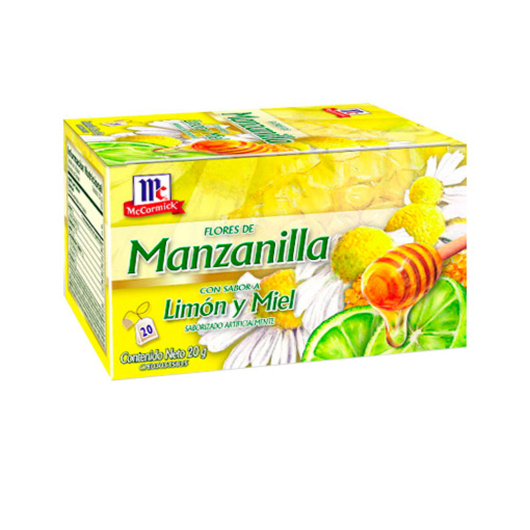 Te Mc Manzanilla 20 Bolsitas