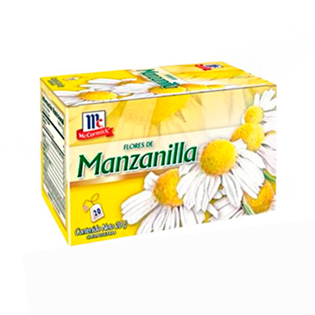 Te Mc Manzanilla 20 Bolsitas