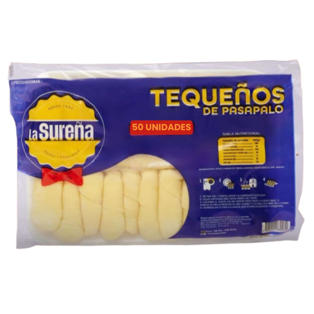 TEQUEÑOS LA SUREÑA 50 UNDS