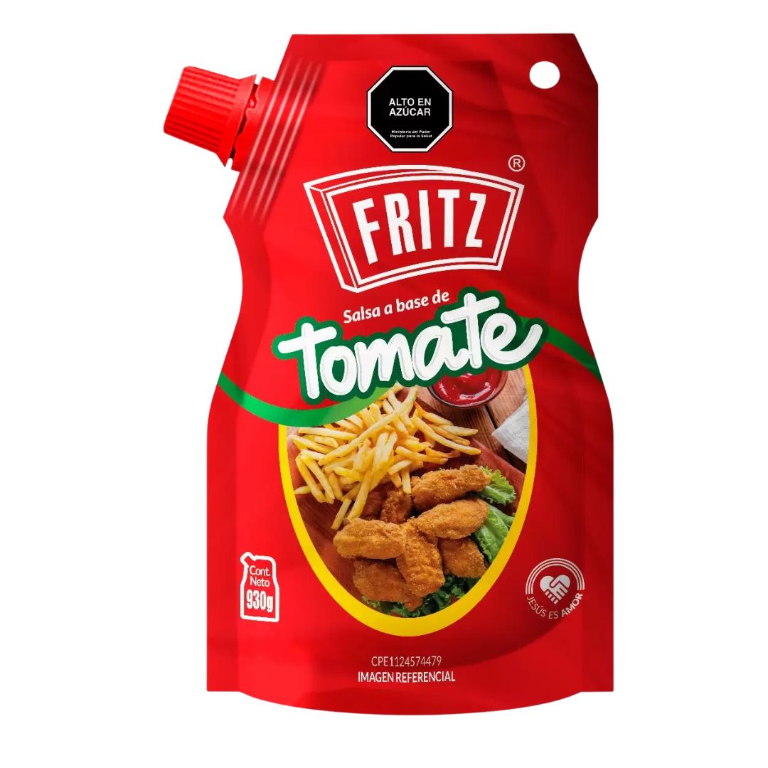 SALSA FRITZ A BASE DE TOMATE 165GR