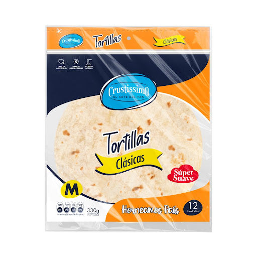 TORTILLA CLASICA M CRUSTISSIMO 330GR