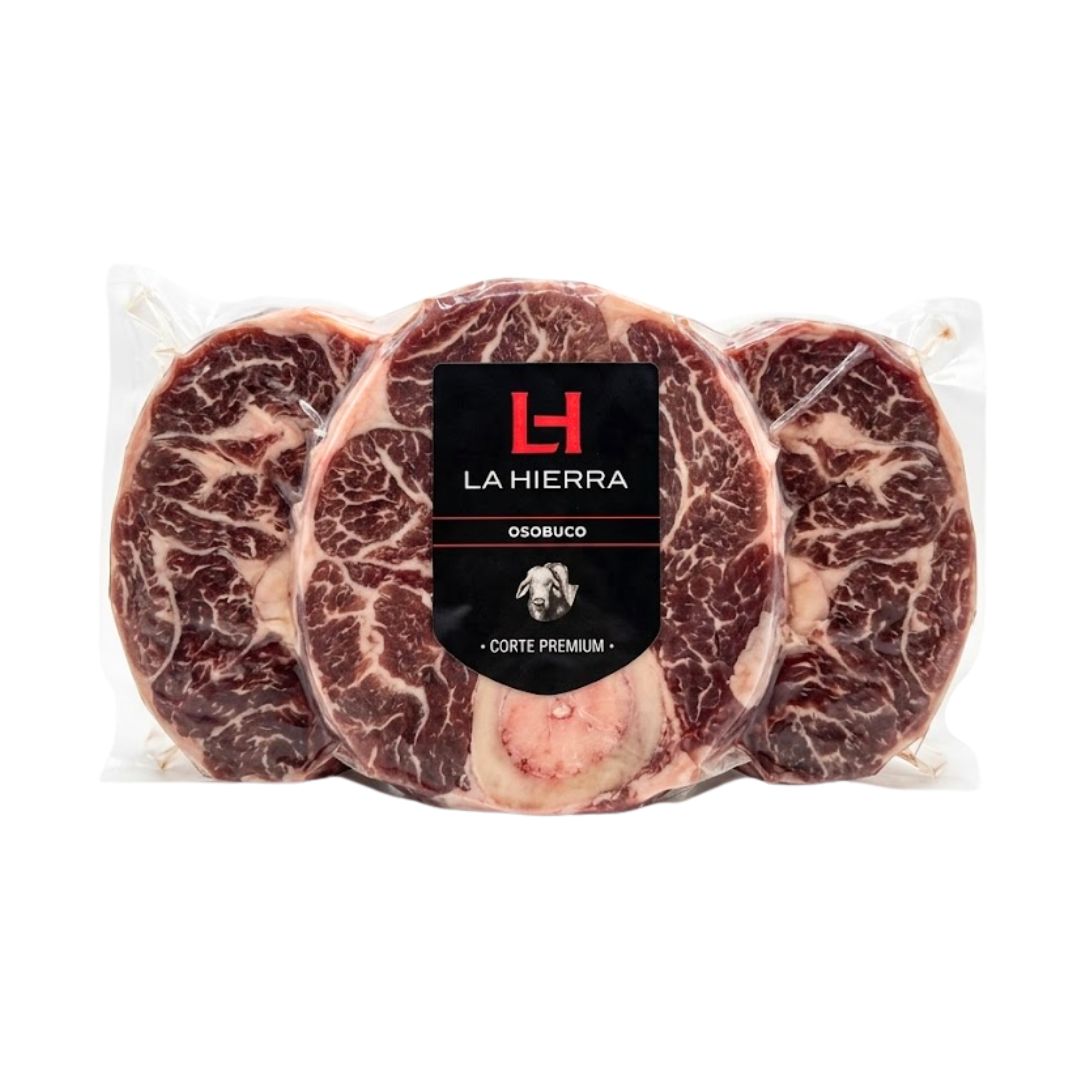 OSOBUCO EN MEDALLONES LA HIERRA 800 A 850GR APROXIMADO