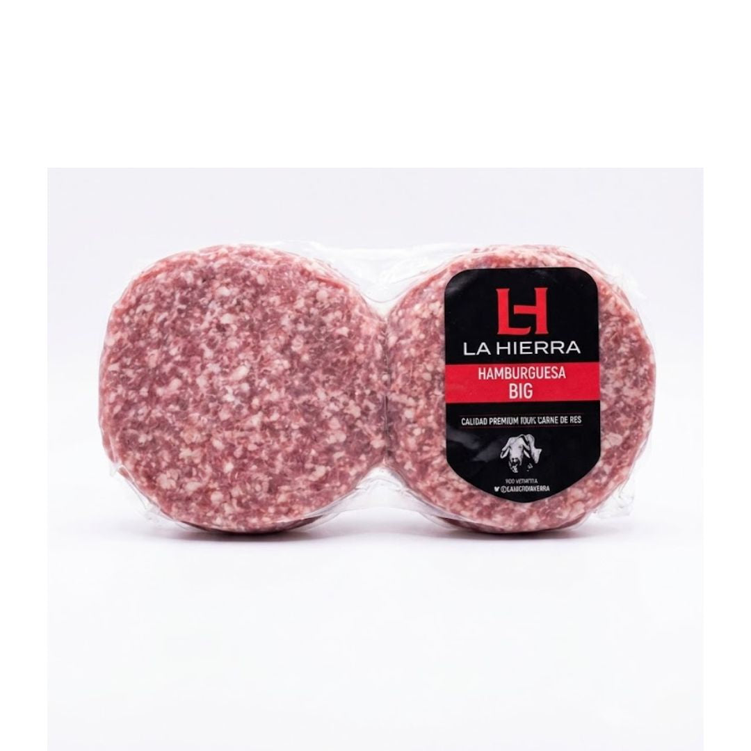 HAMBURGUESA PARRILLERA BIG LA HIERRA 4UNDx200GR C/U