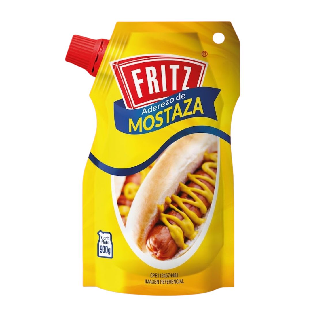 MOSTAZA FRITZ 930GR