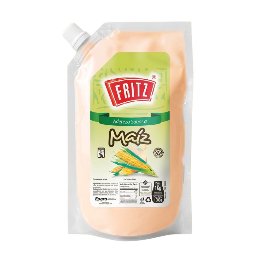 ADEREZO FRITZ SABOR A MAIZ FRITZ BOLSA 1KG