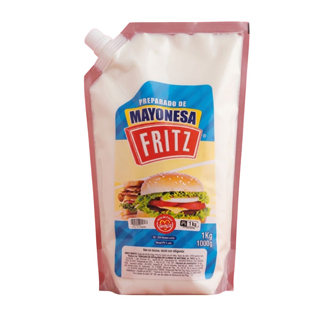 PREPARADO DE MAYONESA FRITZ BOLSA 1KG