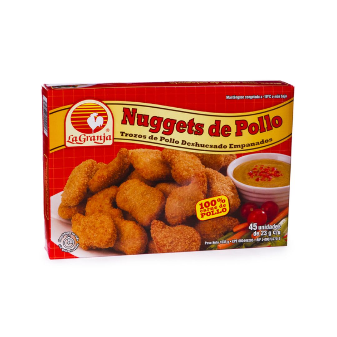 NUGGETS DE POLLO LA GRANJA EMP. FAMILIAR 1,035KG