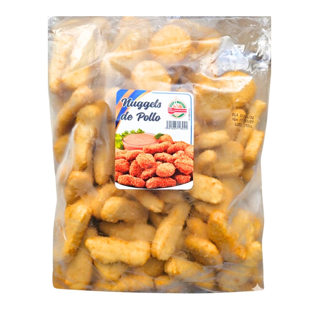 BOLSA NUGGETS DE POLLO SKY CHEFS 1.650 A 1.700KG