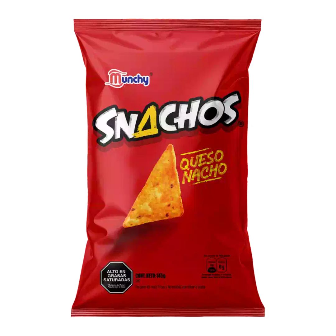 SNACHOS MUNCHY 145GR