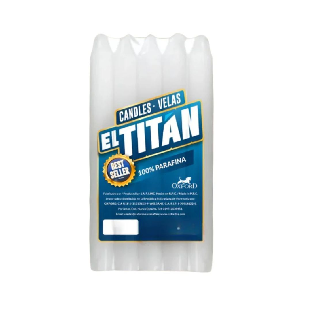 VELAS 5UDS 130GR