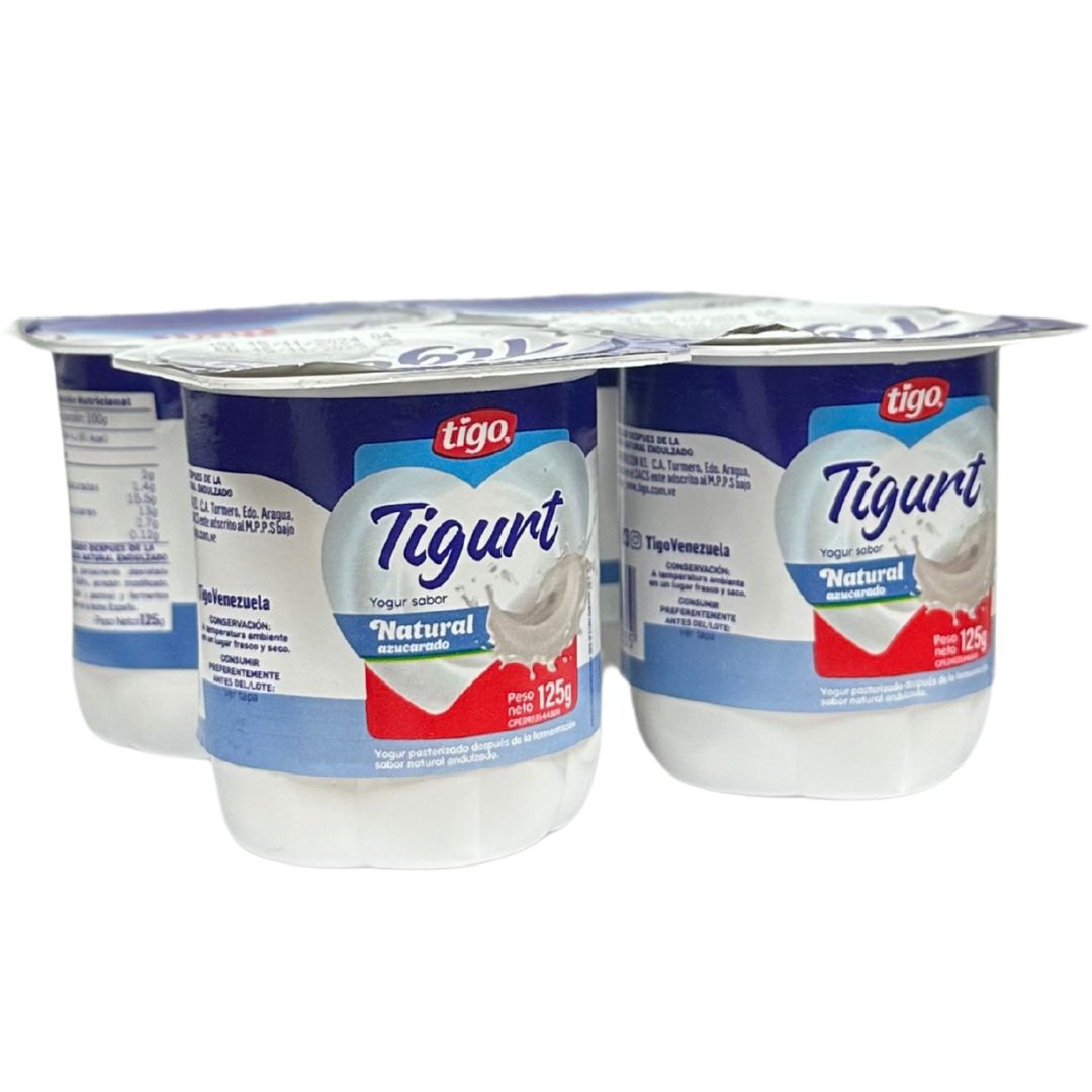 YOGUR NATURAL TIGO 125GR