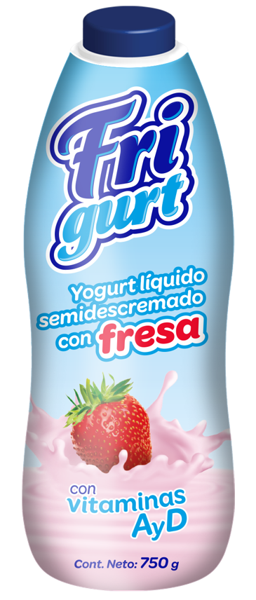 YOGUR LIQUIDO FRIGURT FRESA 750GR