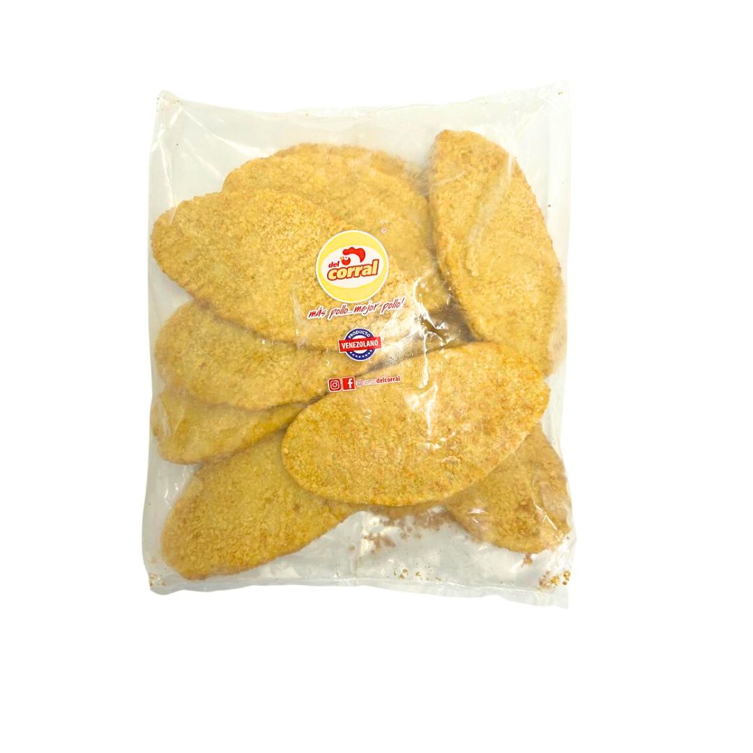 MILANESA DE POLLO EMPANIZADA DEL CORRAL 1,05KG