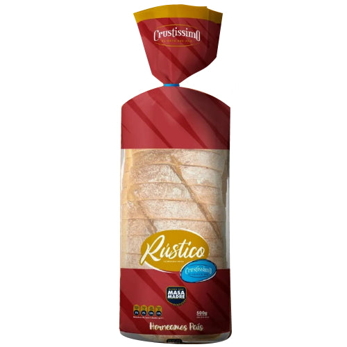 PAN BLANCO RUSTICO CRUSTISSIMO 500 GR
