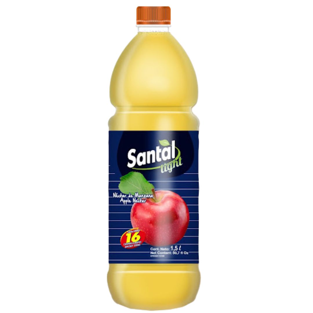 SANTAL LIGHT MANZANA PARMALAT 1.5LT